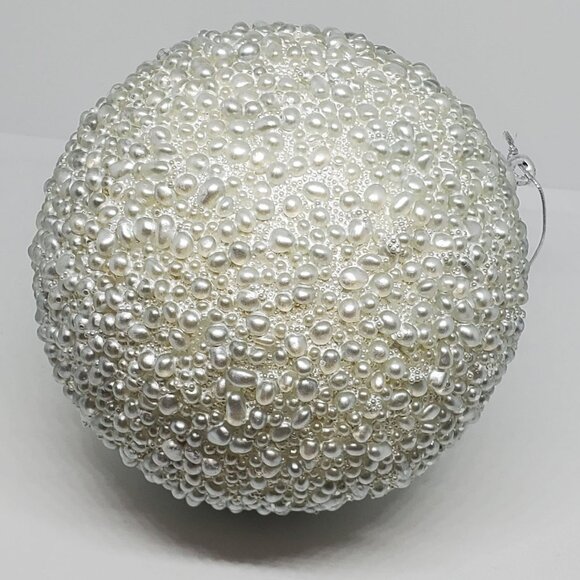 Pearlized Ball Christmas Tree Ornament - Picture 2 of 4